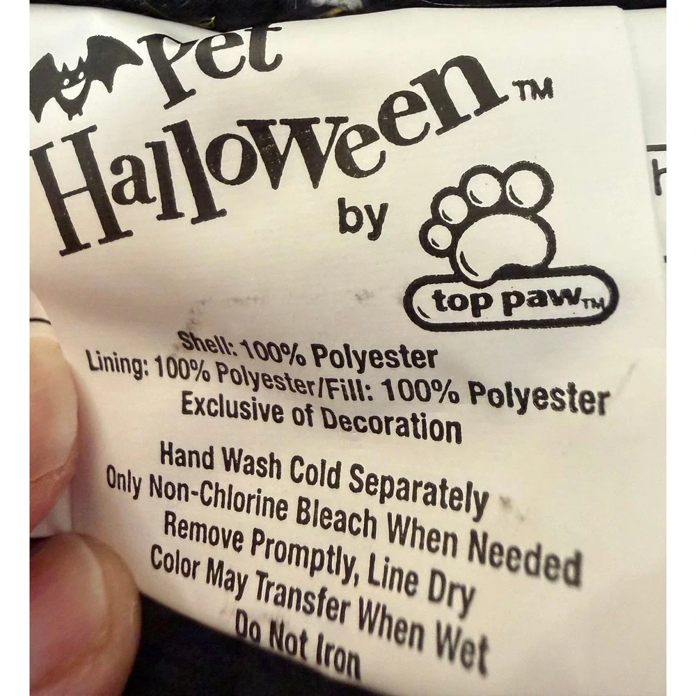 Small Breed Dog Halloween Costumes M Mermaid Witch Bee Hat Zack & Zoey Casual
